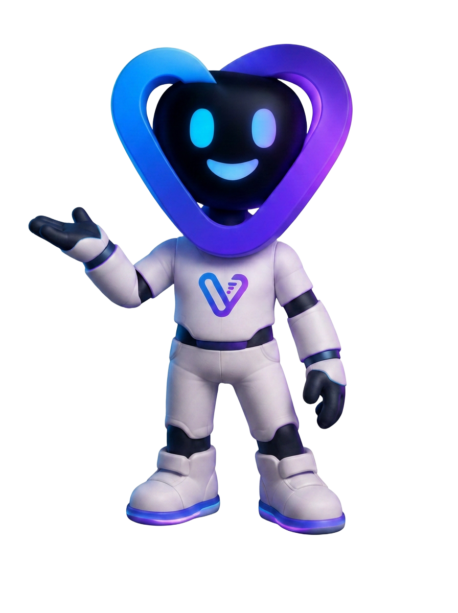 Visi, mascote da VisitaLink